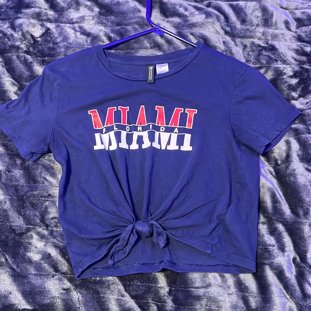 Cropped Tied Divided XS T-shirt